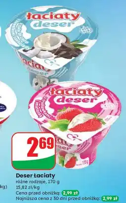 Dino Deser z truskawkami i śmietanką Łaciaty oferta
