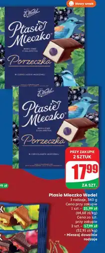 Dino Czekoladki porzeczka E. Wedel Ptasie Mleczko oferta