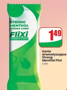 Dino Karta aromatyzująca strong menthol Flixi oferta