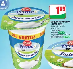 Dino Jogurt naturalny Zott Primo oferta