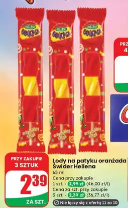 Dino Lód świderek Hellena Oranżada oferta
