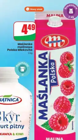 Dino Maślanka malinowa Mlekovita oferta