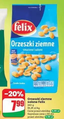 Dino Orzeszki ziemne smażone i solone Felix oferta
