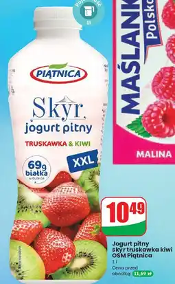 Dino Jogurt pitny truskawka & kiwi Piątnica Skyr oferta