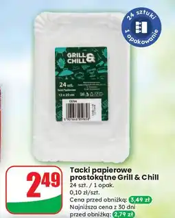 Dino Talerze papierowe 23 cm Grill & Chill oferta