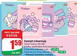 Dino Zeszyt a5/16 k. pusheen Unipap oferta