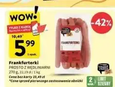 Intermarche Frankfurterki Prosto Z Wędliniarni oferta