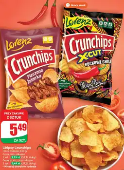 Dino Chipsy rockowe chili Crunchips X-Cut oferta