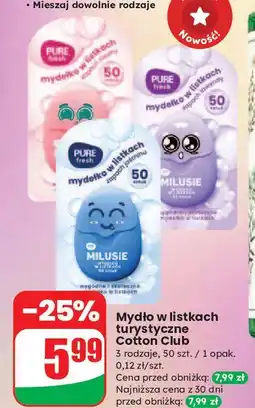 Dino Mydło w listkach różowe Pure Fresh oferta