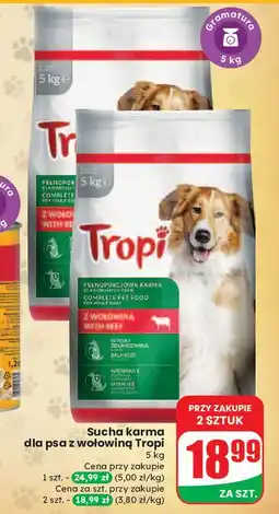 Dino Karma dla psa z wołowiną Tropi oferta