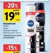 Intermarche Antyperspirant original Nivea Men Invisible Black & White oferta
