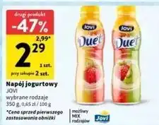 Intermarche Jogurt banan-truskawka Jovi Duet oferta