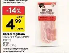 Intermarche Boczek surowy wędzony Prosto Z Wędliniarni oferta