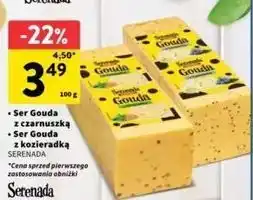 Intermarche Ser gouda z kozieradką Serenada oferta
