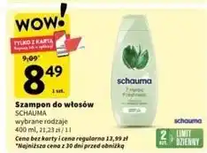 Intermarche Szampon do włosów ziołowy Schauma 7 Herbs oferta