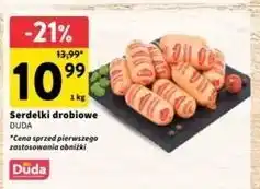 Intermarche Serdelki drobiowe Silesia Duda oferta