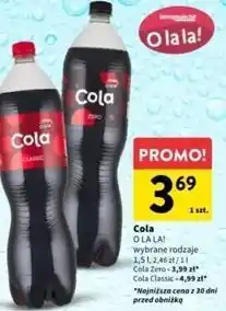 Intermarche Napój cola zero O La La! oferta