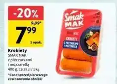 Intermarche Krokiety z mozzarellą i pieczarkami Smak Mak oferta