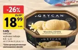 Intermarche Lody waniliowe Grycan oferta