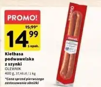 Intermarche Kiełbasa podwawelska Olewnik oferta