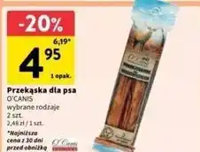 Intermarche Przysmak z jeleniem O'canis oferta