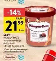 Intermarche Lody pierre herme macron double chocolate Haagen-Dazs oferta
