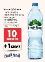 Intermarche Woda delikatnie musująca Żywiec Zdrój oferta