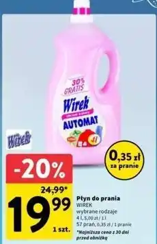 Intermarche Płyn do prania automat Wirek oferta
