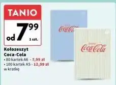 Intermarche Kołozeszyt a5/100 kartek coca-cola Interdruk oferta