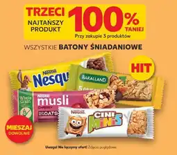 Kaufland Batony śniadaniowe oferta