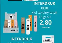 Triomen Klej szkolny sztyft Interdruk Bebe oferta