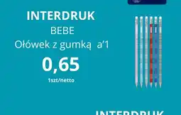 Triomen Ołówek z gumką Interdruk Bebe oferta