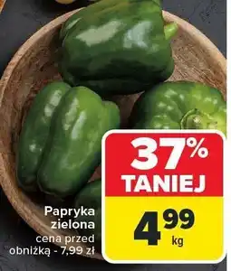 Carrefour Papryka zielona 1 kg Carrefour oferta