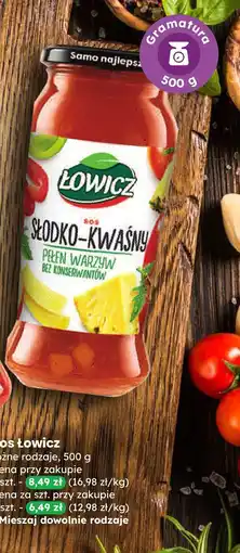 Dino Sos Łowicz słodko-kwaśny oferta