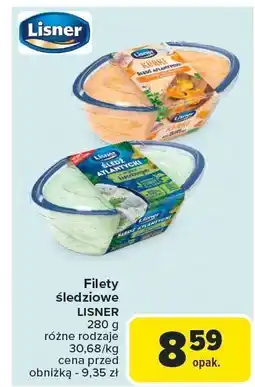 Carrefour Market Filety śledziowe Lisner oferta