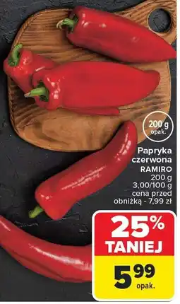 Carrefour Papryka czerwona Ramiro 1 opak. Carrefour oferta