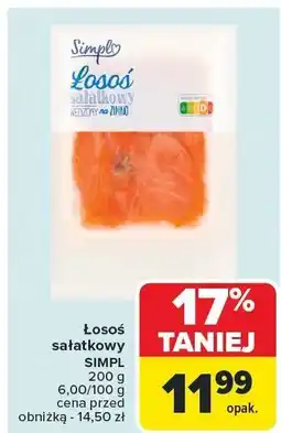 Carrefour Market Łosoś sałatkowy Simpl oferta