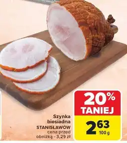 Carrefour Market Szynka biesiadna Stanisławów oferta