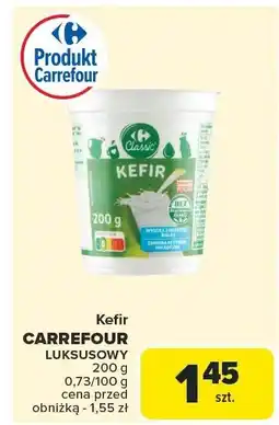Carrefour Market Kefir luksusowy Carrefour oferta