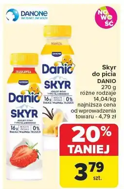 Carrefour Market Skyr do picia Danio Danone oferta