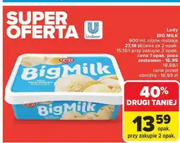Carrefour Market Lody Big Milk Unilever oferta