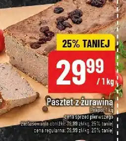 Polomarket Pasztet z żurawiną pekpol oferta