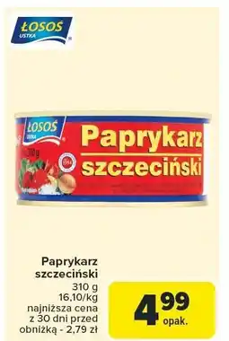 Carrefour Market Paprykarz szczeciński Łosoś oferta