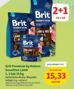 Maxi Zoo Brit Premium by Nature Sensitive Lamb oferta