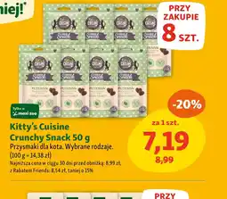 Maxi Zoo Kitty's Cuisine Crunchy Snack oferta