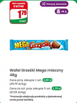 Dino Wafel Grześki Mega mleczny Goplana oferta