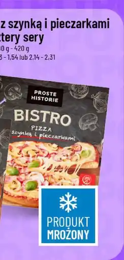 Polomarket Pizza z szynką i pieczarkami Bistro oferta