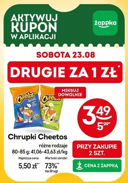 Żabka Chrupki Cheetos oferta