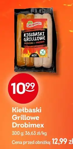 Żabka Kiełbaski Grillowe Drobimex oferta