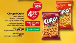 Żabka Chrupki Curly Classic, Mexican, Peanut Classic Light Lorenz oferta
